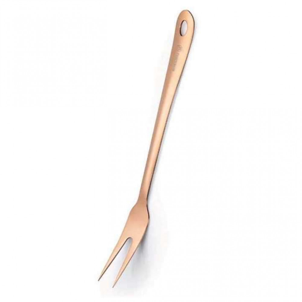Сервировочная вилка Korkmaz Twisty Rose Gold A663 Сервировочная вилка Korkmaz Twisty Rose Gold A663