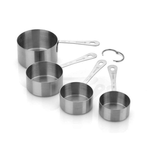 Ölçeme gaby 4 sany Korkmaz Twisty Inox A666-01 Ölçeme gaby 4 sany Korkmaz Twisty Inox A666-01