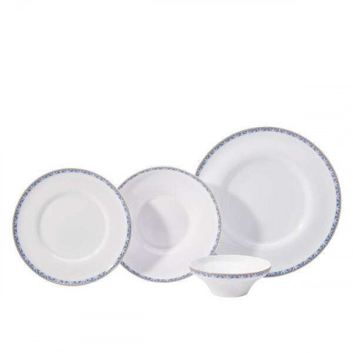 Farfor Tarelka nabor 60 bölek 12 adamlyk Korkmaz Bella A8165 Farfor Tarelka nabor 60 bölek 12 adamlyk Korkmaz Bella A8165