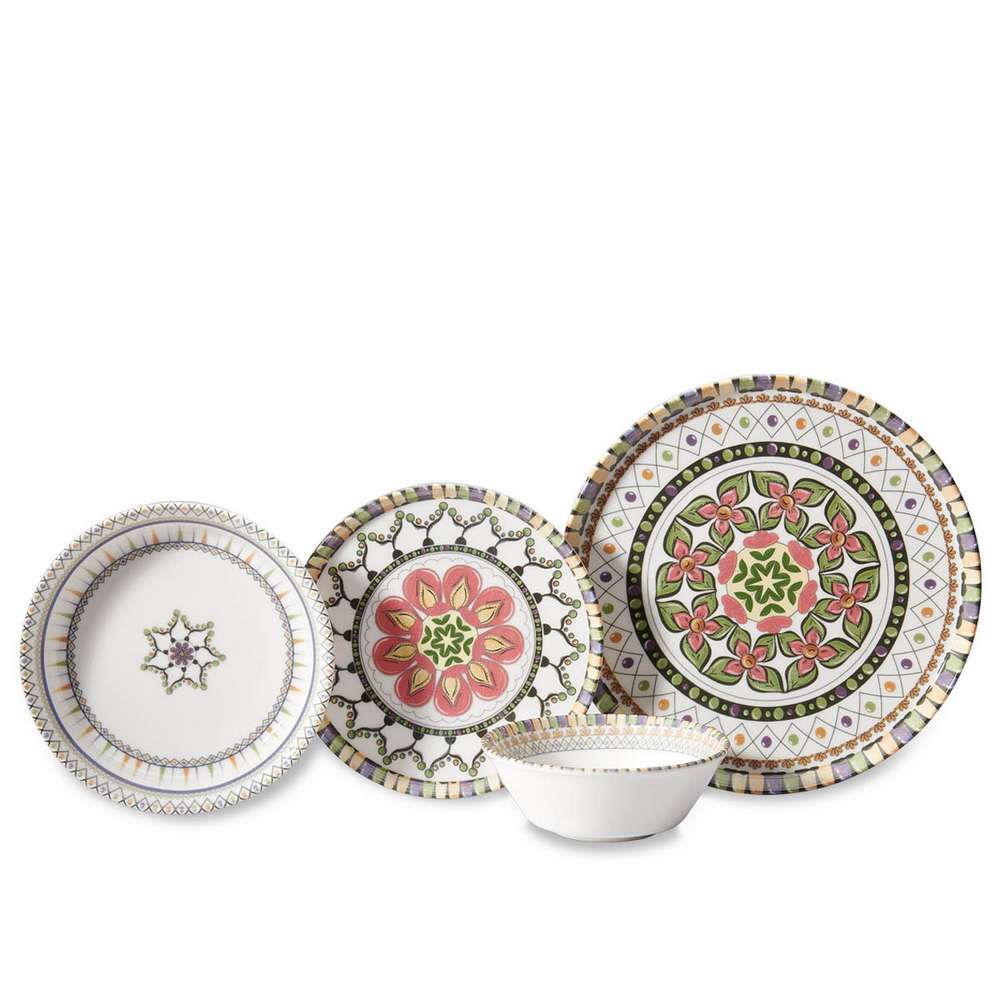 Фарфоровый Столовый Набор 24 предмет 6 персон Korkmaz Iona A8343 Фарфоровый Столовый Набор 24 предмет 6 персон Korkmaz Iona A8343