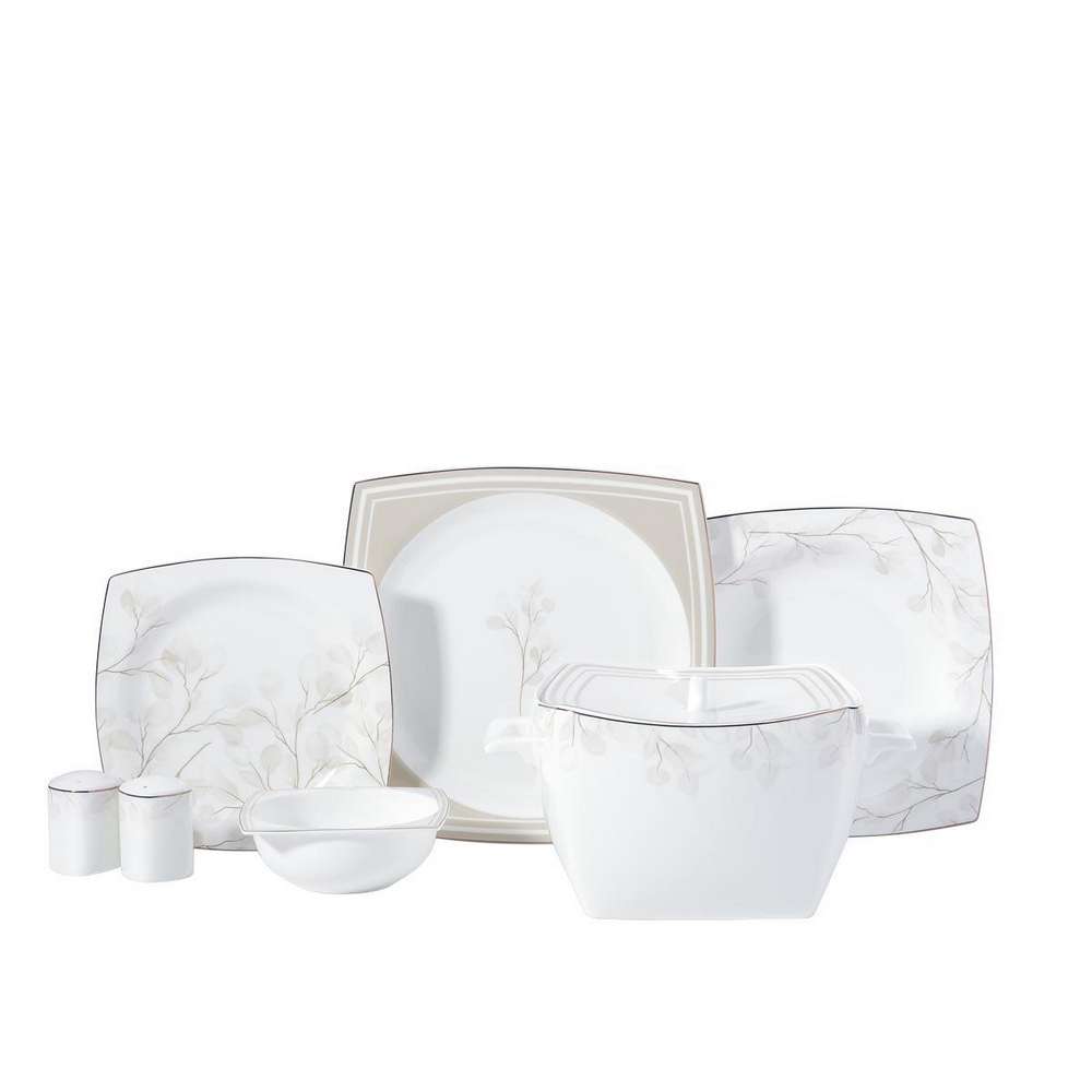 Фарфоровый Столовый Набор 60 предмет 12 персон Korkmaz Bone A8461 Фарфоровый Столовый Набор 60 предмет 12 персон Korkmaz Bone A8461