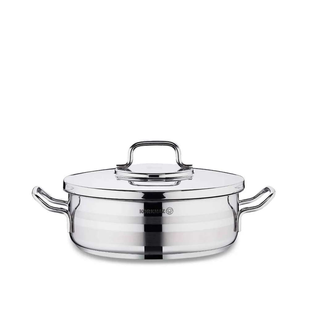 Кастрюля низкая 24x8см/ 3.5lt. Korkmaz Astra2 A2034 Кастрюля низкая 24x8см/ 3.5lt. Korkmaz Astra2 A2034