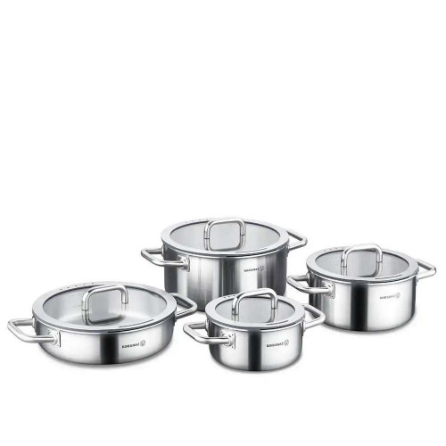 Набор кастрюль 8пр. Korkmaz Aura A2794 Набор кастрюль 8пр. Korkmaz Aura A2794