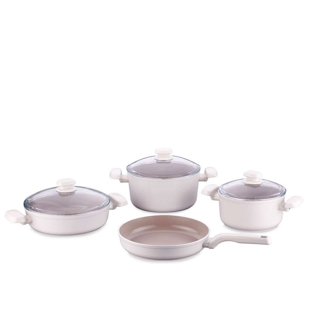 Gazan nabor 7 bölek Korkmaz Ornella Sera Vanilla A3988 Gazan nabor 7 bölek Korkmaz Ornella Sera Vanilla A3988