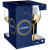 Bakal nabor 350мл. 4шт. Luminarc Electric Gold P9155