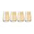 Stakan nabor 350мл. 4 шт. Luminarc Golden Honey P9305