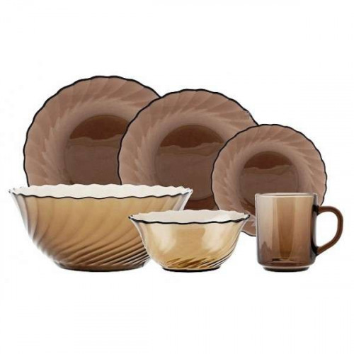 Tarelka nabor 31 bölek, 6 adamlyk Luminarc Ocean Eclipse L5109 Tarelka nabor 31 bölek, 6 adamlyk Luminarc Ocean Eclipse L5109