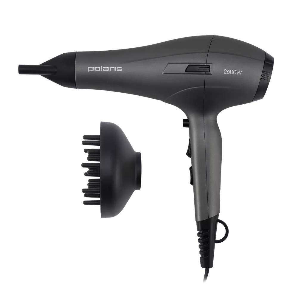 Fen Polaris PHD 2600AСi Salon Hair Серый-графитовый Fen Polaris PHD 2600AСi Salon Hair Серый-графитовый