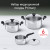 Gazan nabor 16/20/24см 6 предметов Tefal Primary E3086S74