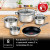 Gazan nabor 8 bölek Tefal Duetto+ G732S856